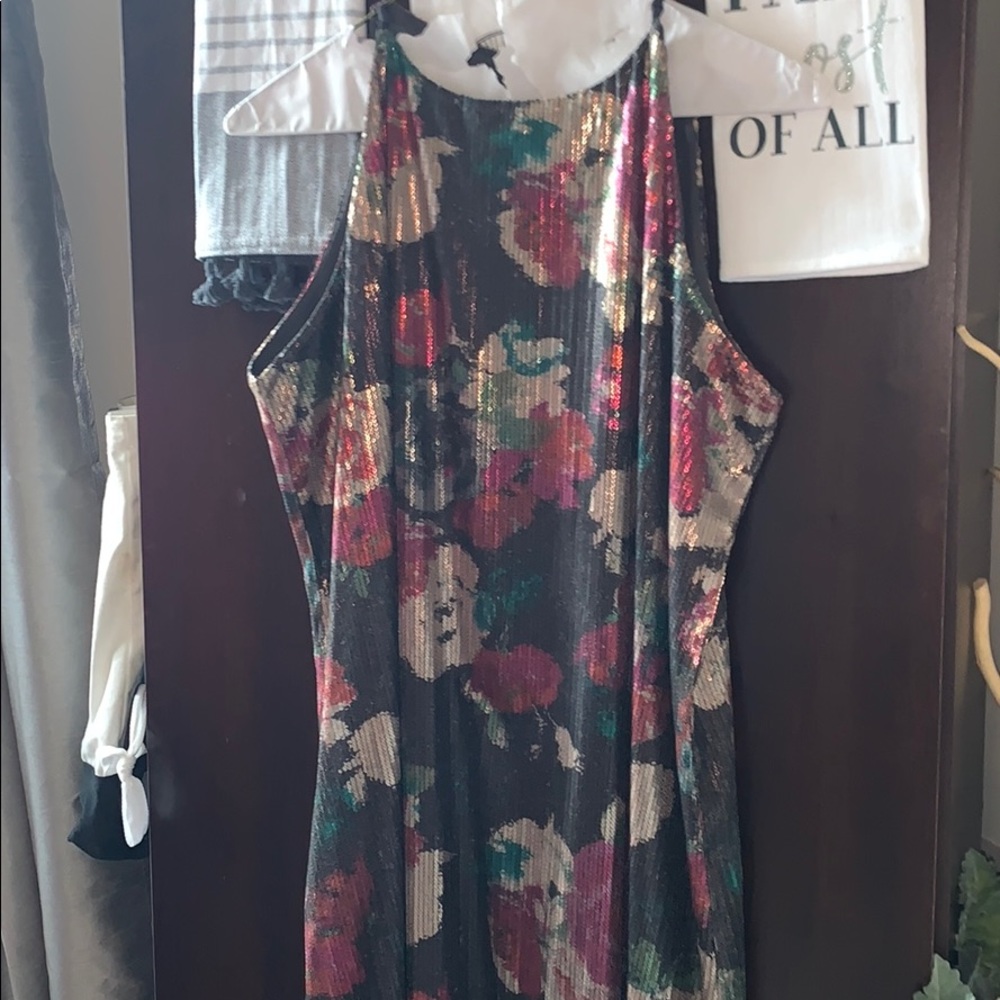 Dressy all sequence cocktail dress